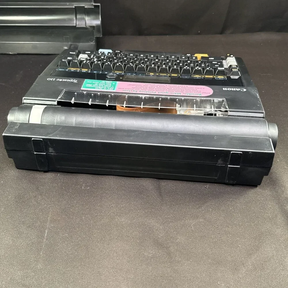 Canon Typestar 110 Portable Electronic Typewriter Word Processor Case Dust Cover